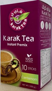 Karak Tea Cardamom 10 pouches per pack